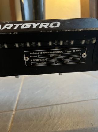 Smartgyro Rockway con placa DGT  (Acepto ofertas)