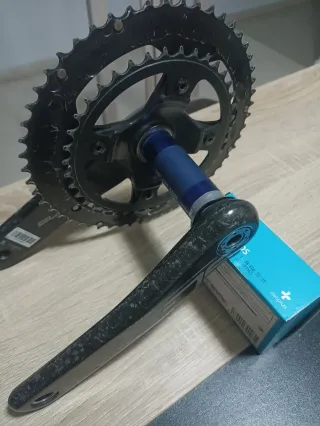 Bielas FSA de carbono para bicicleta carretera