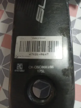 Bielas FSA de carbono para bicicleta carretera