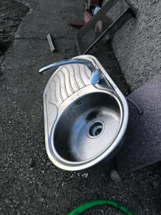 Fregadero de un seno