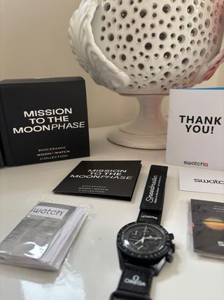 Omega x Swatch Mission To Moonphase Nero