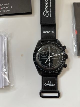 Omega x Swatch Mission To Moonphase Nero