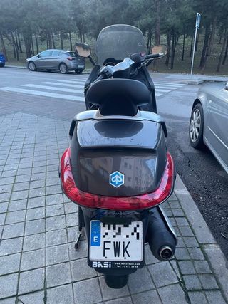 Piaggio X-EVO 250 con avería