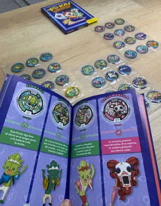 Medallas Yokai (2 legendarias) + 2 Guías oficiales