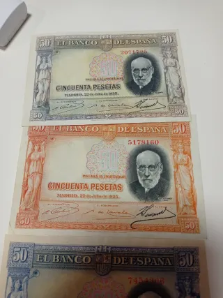 50 Pesetas Billetes El Banco de España