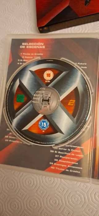 DVD X-Men 1.5 Edición Coleccionista