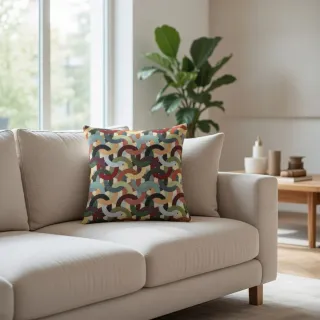 Pack 2 fundas cojín 45x45