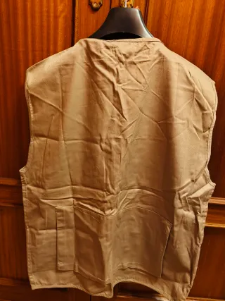 Chaleco Multibolsillos Beige