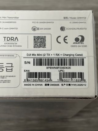 DJI Mic Mini Micrófono Inalámbrico