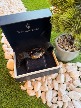 Reloj Maserati Potenza Negro/Oro Rosa