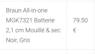 Braun All-in-one Trimmer 7 - Kit 10 en 1