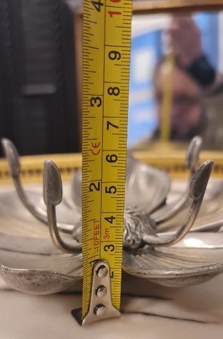 Cenicero vintage flor de loto 5 pétalos