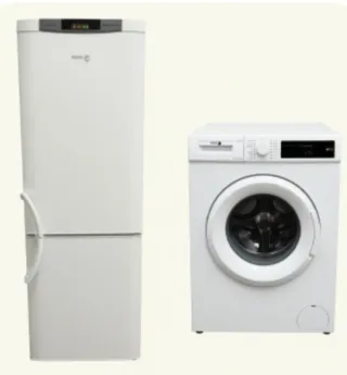 Frigorífico y Lavadora Fagor Blancos