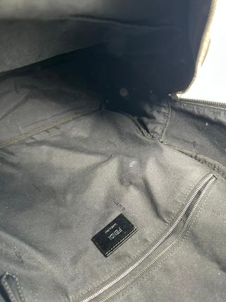 Mochila Fendi Negra y Amarilla