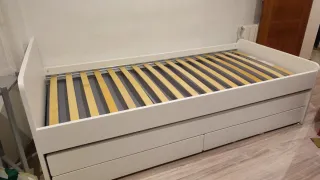 Habitación juvenil blanca Ikea