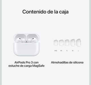 Apple AirPods Pro 3ª gen Blancos