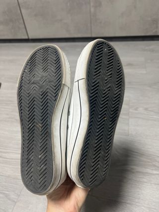 Botas estilo Converse Blancas