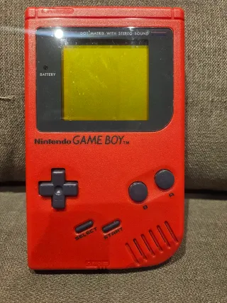 Nintendo Game Boy Rojo Play It Loud