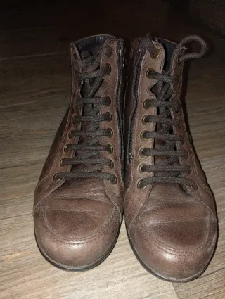 Botas Pitillos Marrones Mujer