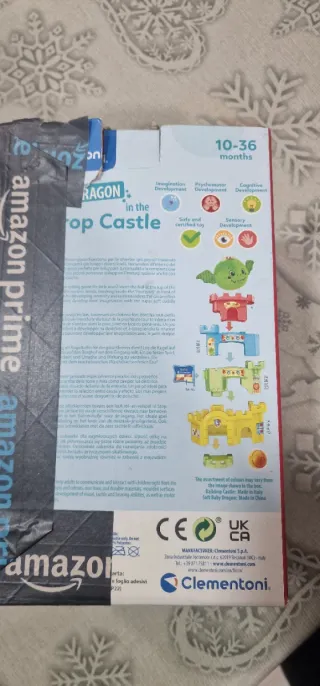 Castillo Clementoni Baby Dragón Suave