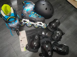 Patines en línea y protecciones infantiles