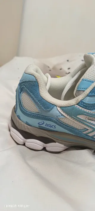 Zapatillas ASICS Talla 40 Azul/Blanco