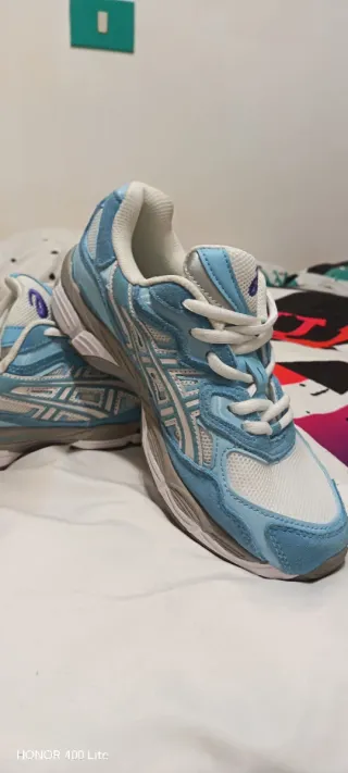 Zapatillas ASICS Talla 40 Azul/Blanco