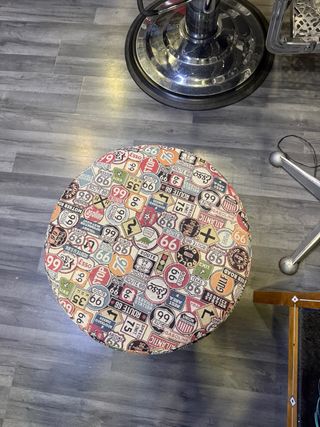 Alzador infantil y taburete para negocio/particula