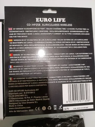 Pack 2 Auriculares Bluetooth y 2 Riñoneras