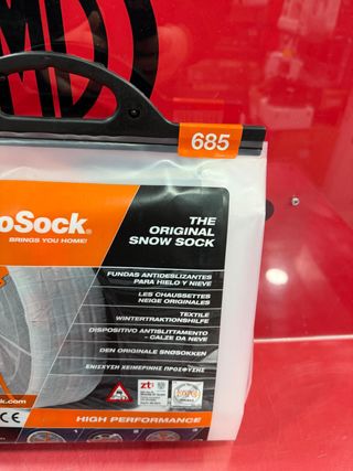 Fundas de Nieve Autosock 685, Nuevas.
