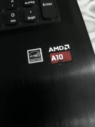 Portátil Lenovo Negro