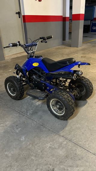 Mini Quad Gasolina Azul (PRECIO NEGOCIABLE)