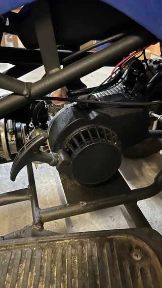 Mini Quad Gasolina Azul (PRECIO NEGOCIABLE)