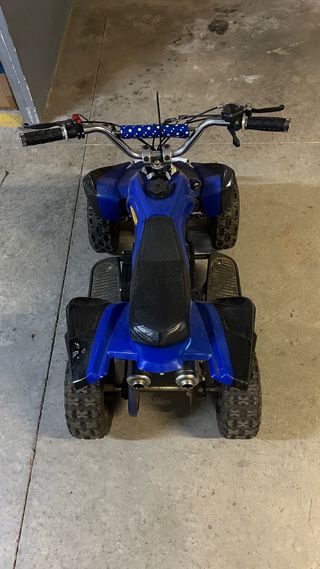 Mini Quad Gasolina Azul (PRECIO NEGOCIABLE)
