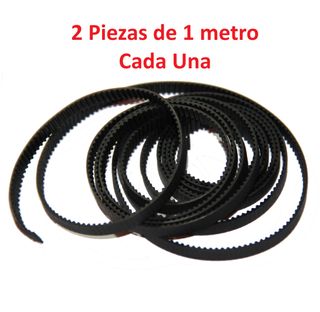 2 Correas Dentadas 1m Impresora 3D