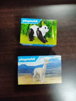 Playmobil Panda y Llama MacDonalds