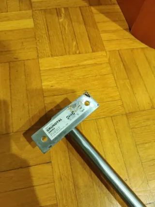 Barra cocina Ikea Kungsfors/Grundtal + recipientes