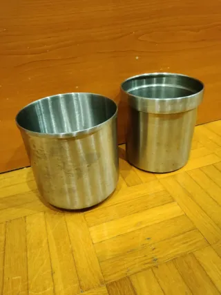 Barra cocina Ikea Kungsfors/Grundtal + recipientes