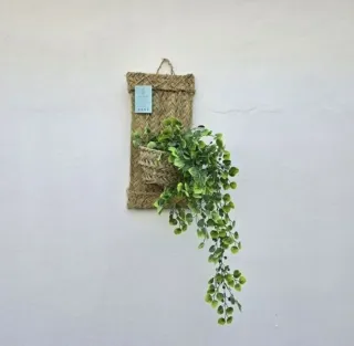 Macetero Esparto Natural Estilo Boho