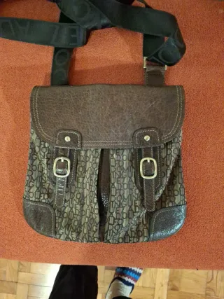 Bolso bandolera Adolfo Dominguez Marrón