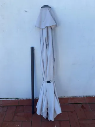 Sombrilla de terraza Beige