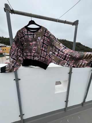 Camiseta Adidas Azul Mujer