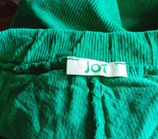 Pantalón vintage verde pana