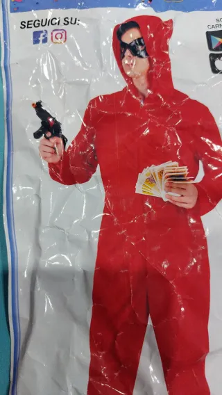 Costume Carnevale Adulto Ladro Pegasus L