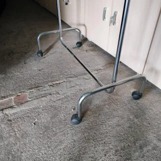 Burro es de tienda muy resistente.Barra extensible