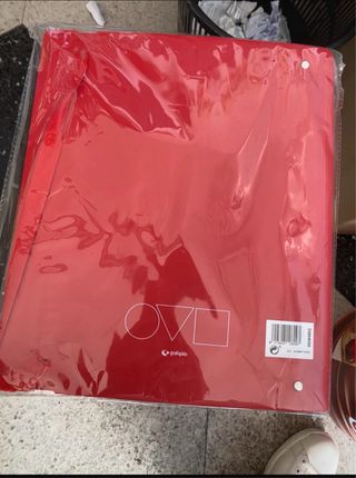 Raccoglitore ad anelli Grafoplas A4 rosso