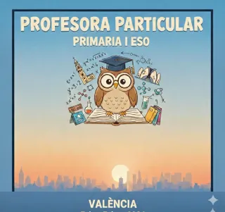 Profesora de refuerzo primaria y ESO