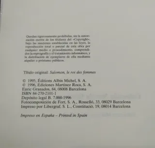 Las mujeres del rey Salomón