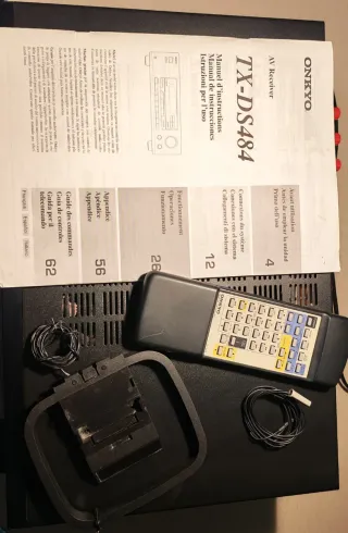 Receptor AV Onkyo TX-DS484 Negro