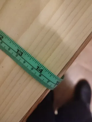 Cómoda de madera con 2 cajones